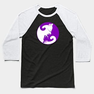 Yin Yang Kitties Baseball T-Shirt